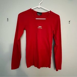BMW, Women’s Long Sleeve Shirt, Red